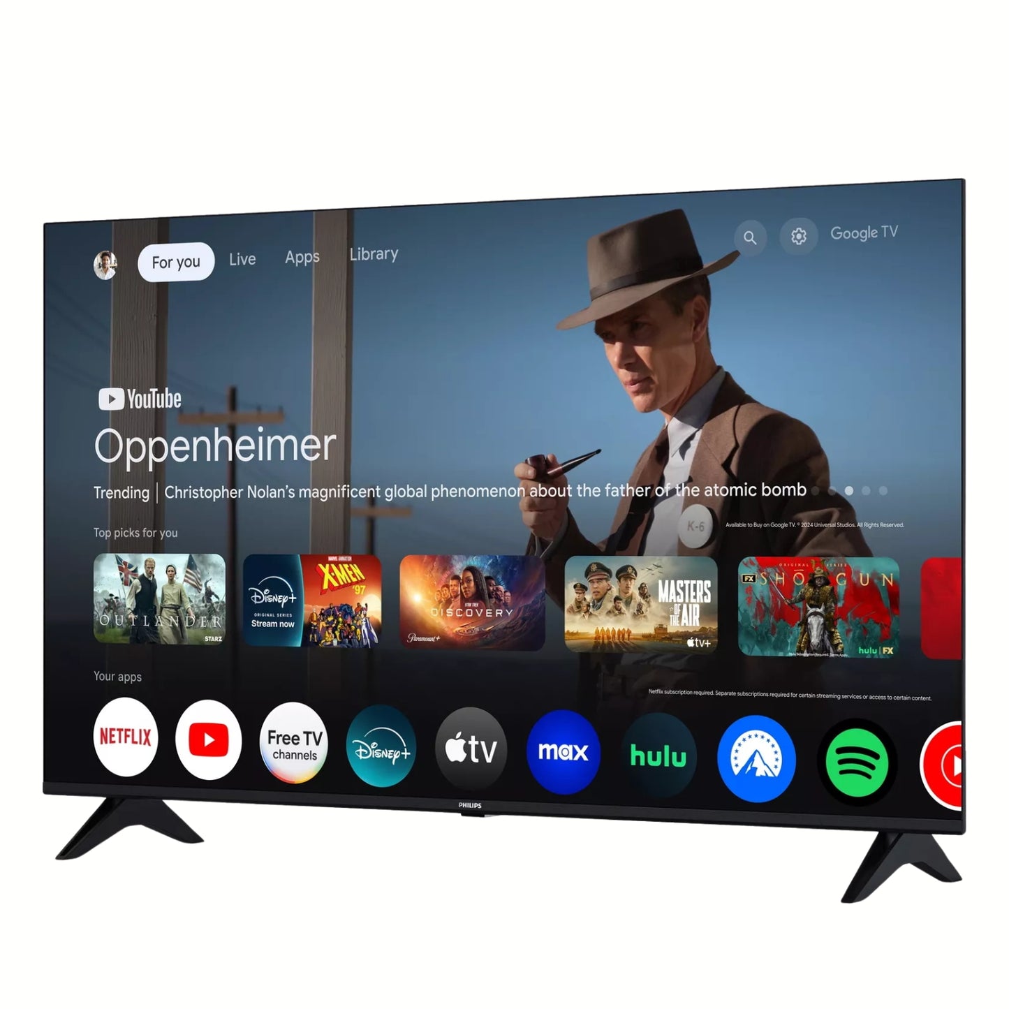 OneStep 32" Class 2K FHD Google Smart LED TV