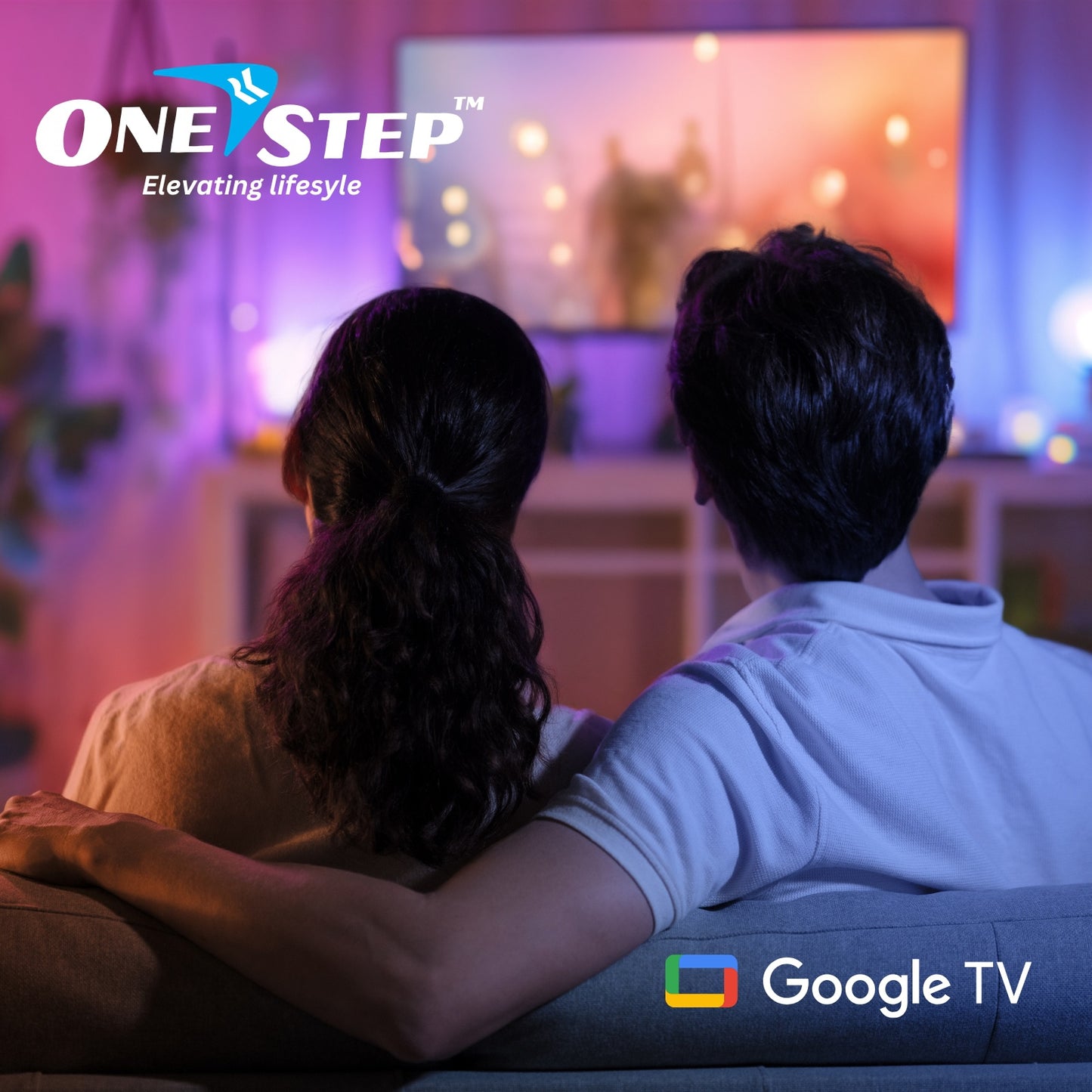 OneStep 32" Class 2K FHD Google Smart LED TV
